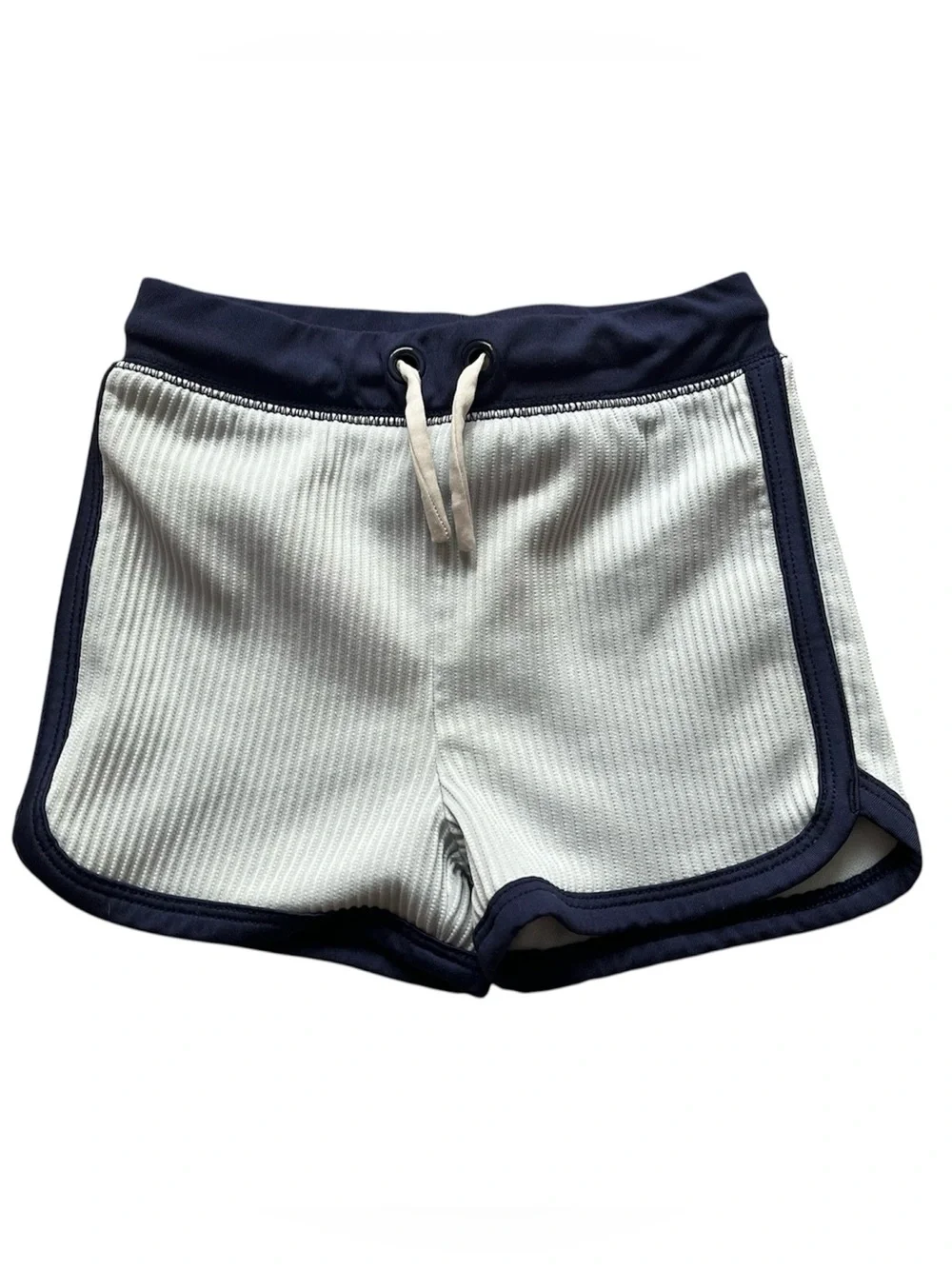 Cat & Jack Toddler Boy Ribbed Swim Trunks Blue Toddler Size 3T New